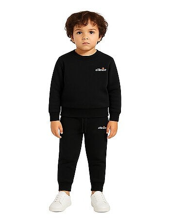 Ellesse - Ensemble Sweat et pantalon de jogging Ellesse Garcon Noir
