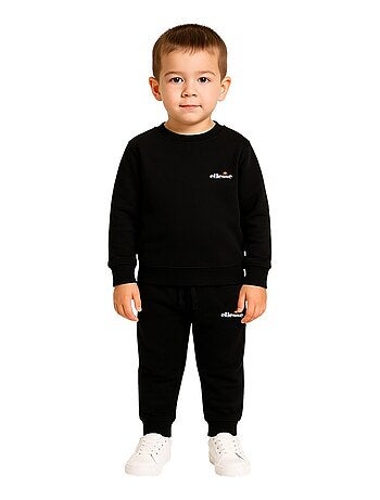 Ellesse - Ensemble Sweat et pantalon de jogging Ellesse Garcon Noir