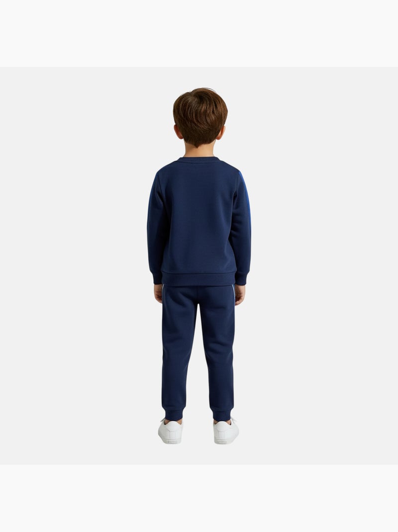 Ellesse - Ensemble sweat et pantalon jogging garçon à imprimé Bleu marine - Kiabi