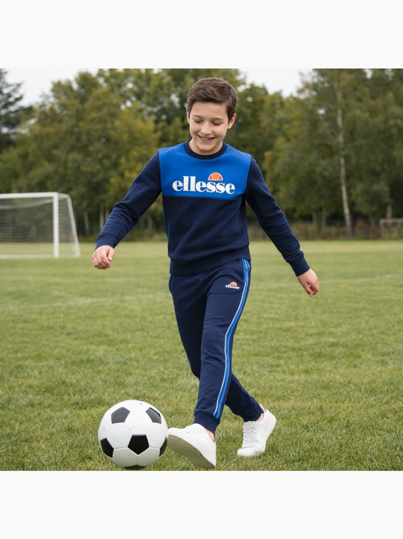 Ellesse - Ensemble sweat et pantalon jogging garçon à imprimé Bleu marine - Kiabi
