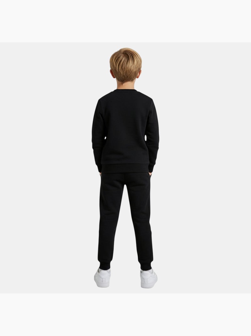 Ellesse - Ensemble sweat et pantalon jogging gar?on ? imprim? Noir - Kiabi