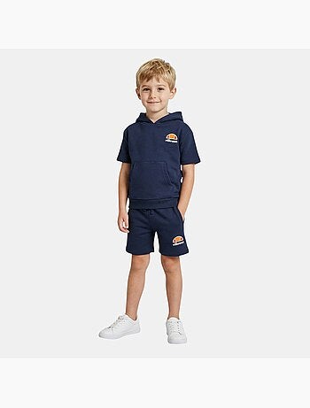 Ellesse - Ensemble T-shirt à capuche et Short Garcon .