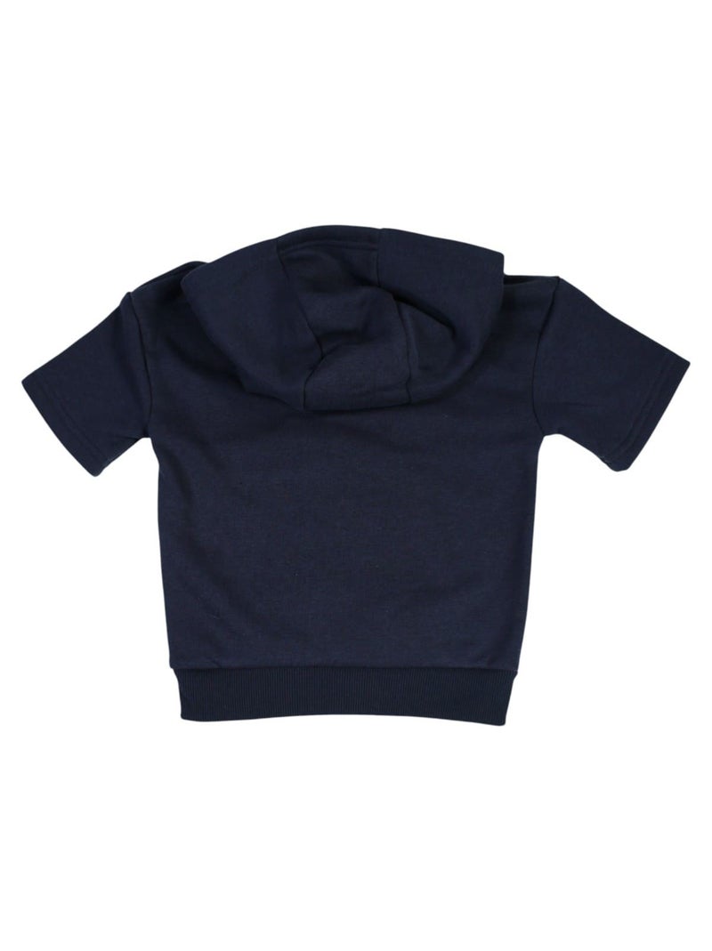 Ellesse - Ensemble t-shirt capuche et short garçon à imprimé Bleu marine - Kiabi