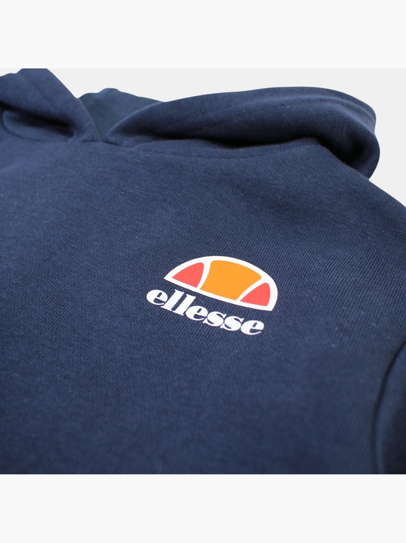Ellesse - Ensemble t-shirt capuche et short gar?on ? imprim? Bleu marine - Kiabi