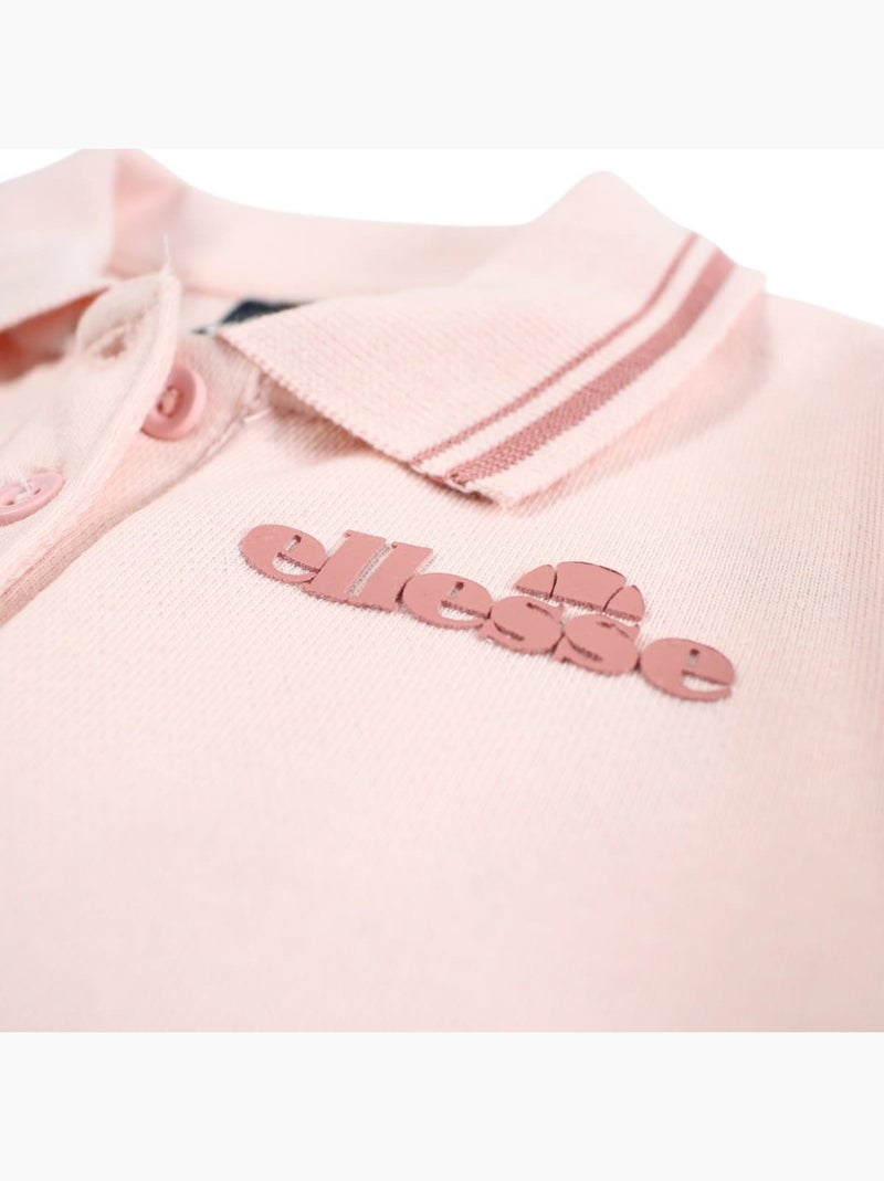 Ellesse - Ensemble T-shirt et Jupe Short Fille Rose - Kiabi