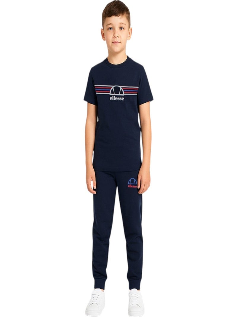 Ellesse - Ensemble ​​T-shirt pantalon Imprimé Ellesse Noir - Kiabi
