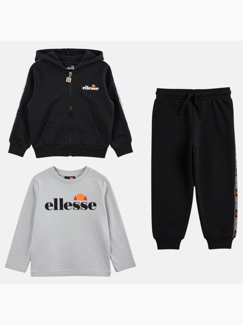 Ellesse - Ensemble t-shirt, veste à capuche et pantalon de jogging 3 pièces Garcon - Kiabi