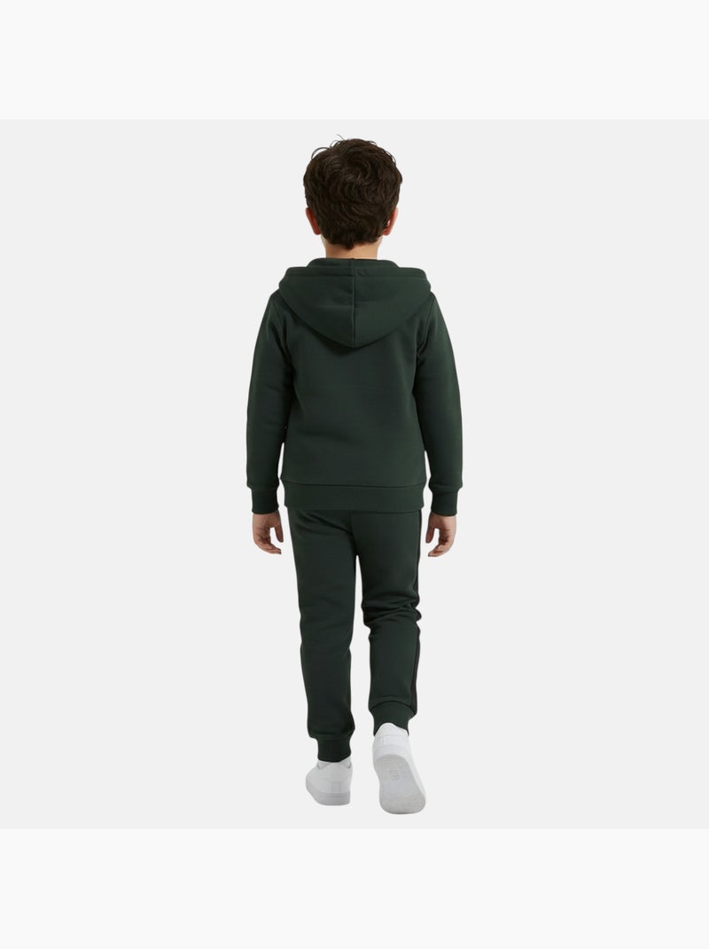 Ellesse - Ensemble t-shirt, veste à capuche et pantalon de jogging 3 pièces Garcon Vert - Kiabi
