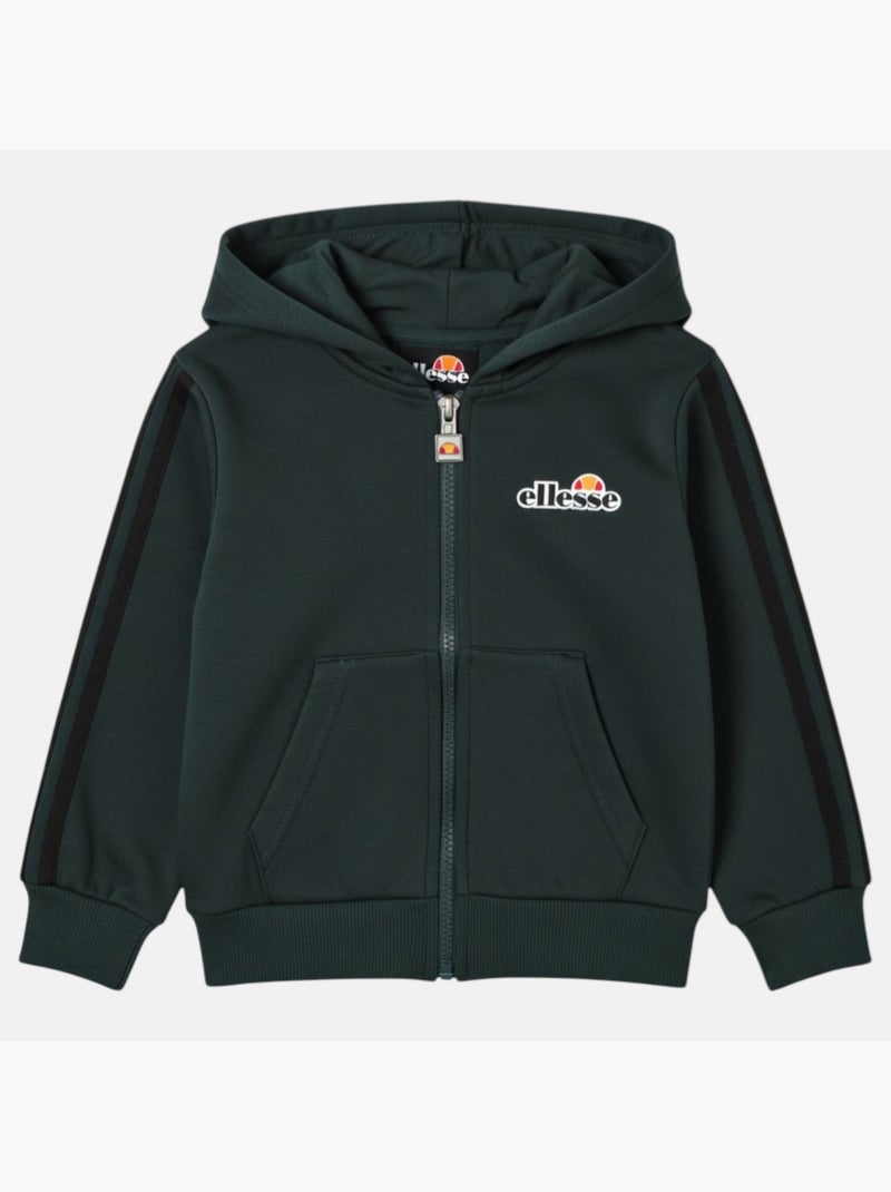 Ellesse - Ensemble t-shirt, veste à capuche et pantalon de jogging 3 pièces Garcon Vert - Kiabi