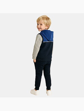 Ellesse - Ensemble t-shirts manches courtes et pantalon avec doudoune à imprimé