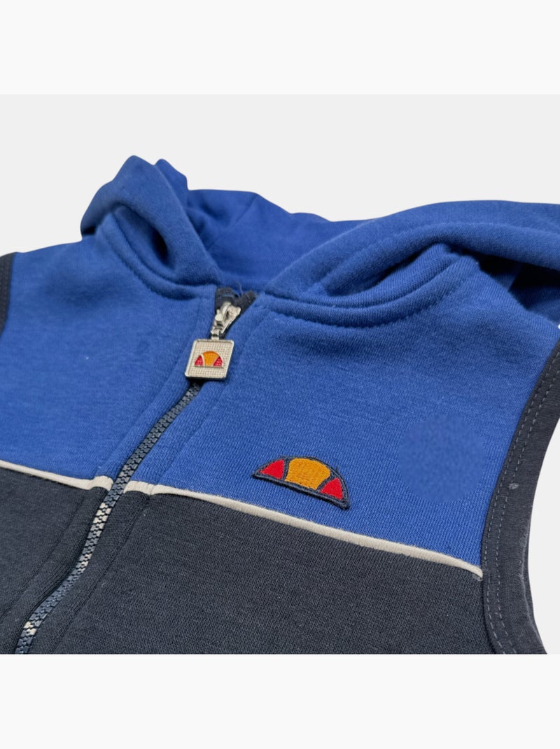 Ellesse - Ensemble t-shirts manches courtes et pantalon avec doudoune à imprimé Bleu marine - Kiabi