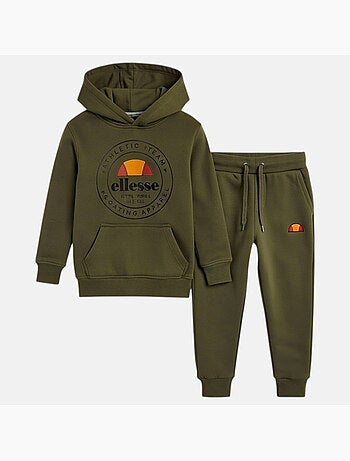 Ellesse - Ensemble veste capuche et pantalon jogging garçon à imprimé