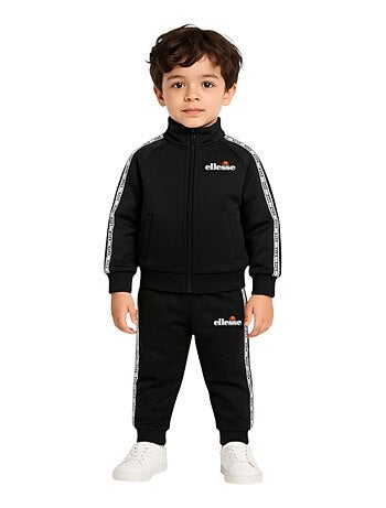 Ellesse - Ensemble veste et pantalon de jogging Ellesse Garcon Noir