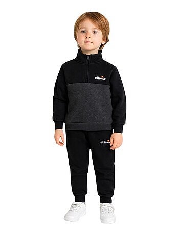 Ellesse - Ensemble Veste et pantalon de jogging Ellesse Garcon Noir