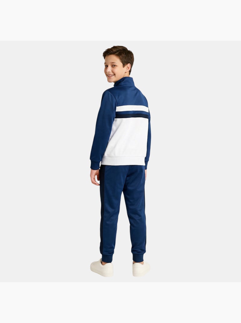 Ellesse - Ensemble veste et pantalon jogging garçon à imprimé Bleu marine - Kiabi