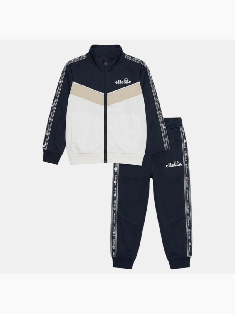 Ellesse - Ensemble veste et pantalon jogging gar?on ? imprim? Noir - Kiabi