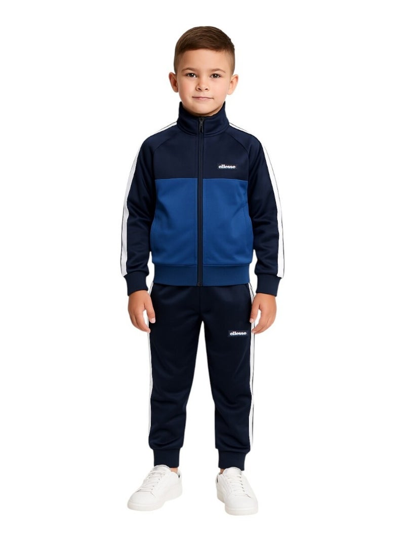 Ellesse - ​​Ensemble ​​Veste sweat pantalon Imprimé Ellesse Bleu marine - Kiabi