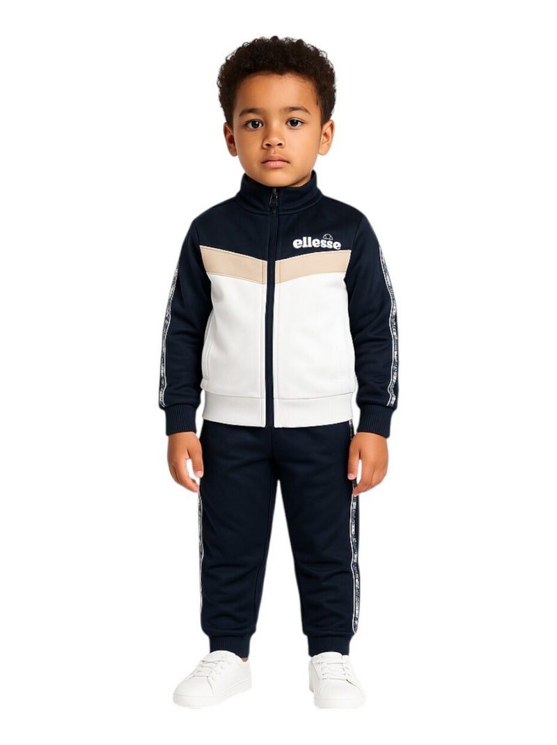 Ellesse - ​​Ensemble ​​Veste sweat pantalon Imprimé Ellesse Noir - Kiabi