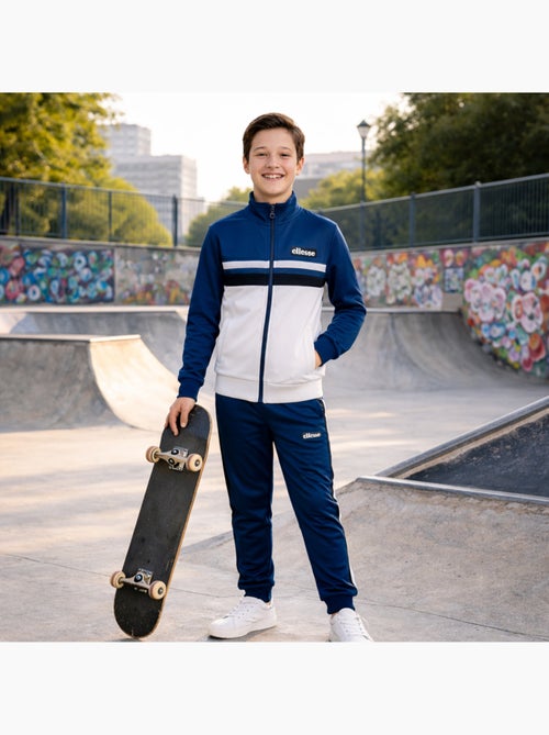 Ellesse - ensemble veste zippée col montant et pantalon de jogging - Kiabi