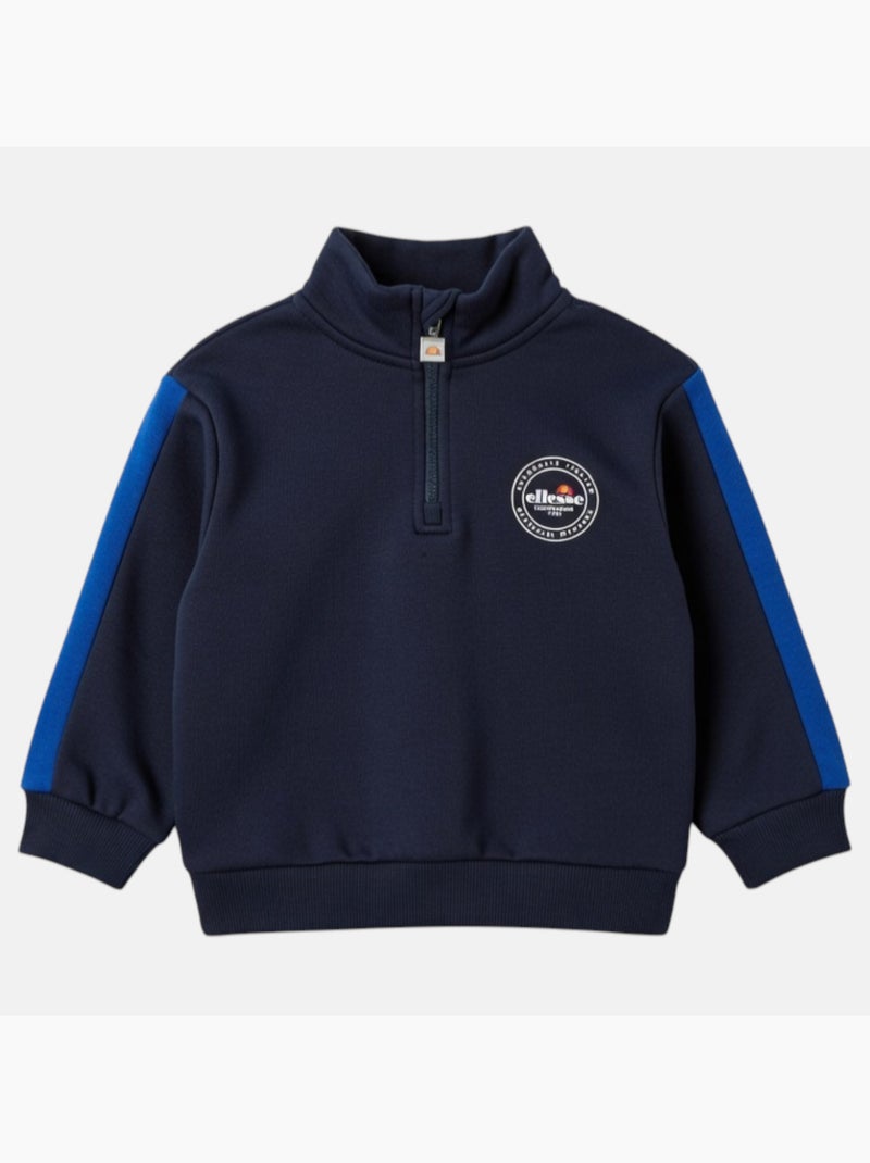 Ellesse - ensemble veste zippée col montant et pantalon de jogging Bleu marine - Kiabi