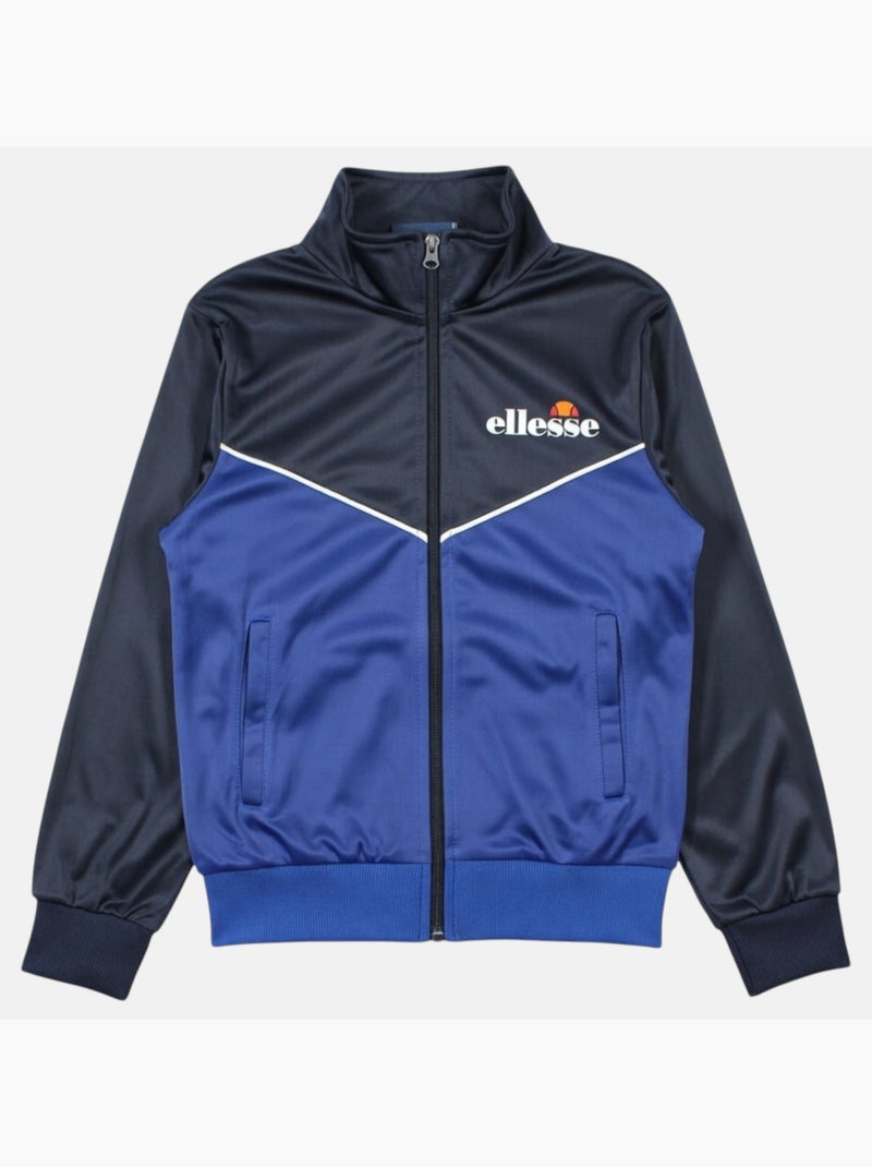 Ellesse - ensemble veste zippée col montant et pantalon de jogging Bleu marine - Kiabi