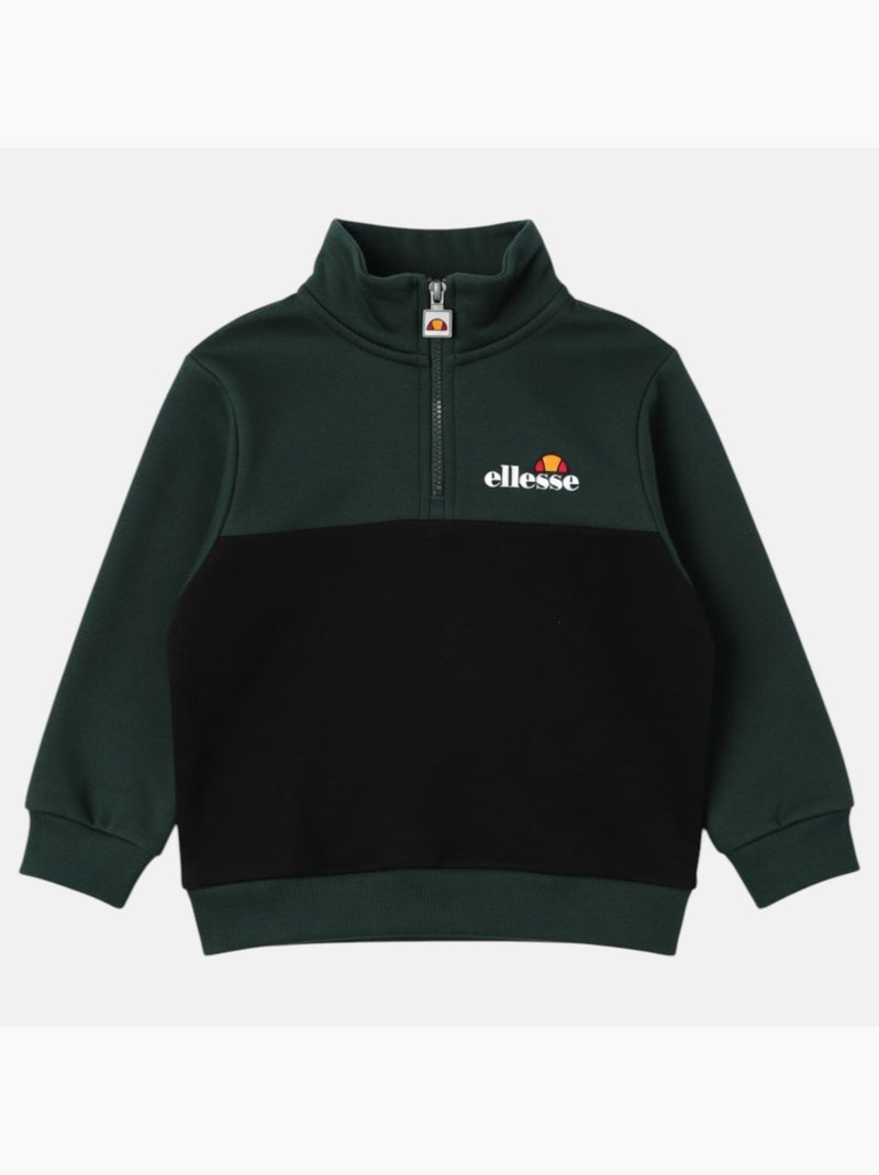 Ellesse - ensemble veste zippée col montant et pantalon de jogging Vert - Kiabi