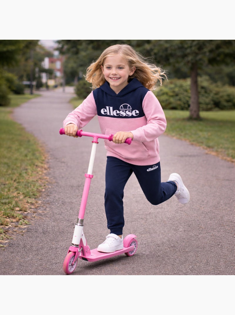 Ellesse - Jogging fille sweat et pantalon  de deux couleurs Rose - Kiabi