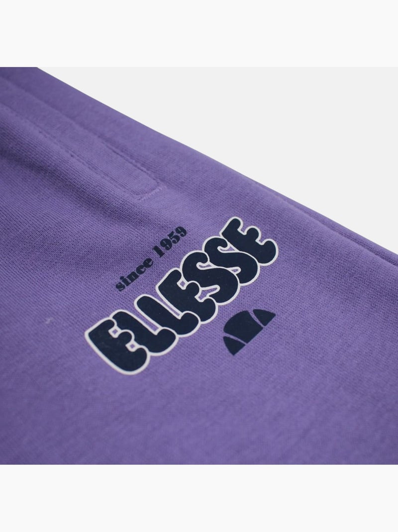 Ellesse - jogging imprimé coupe ample, bas resserrés Violet - Kiabi