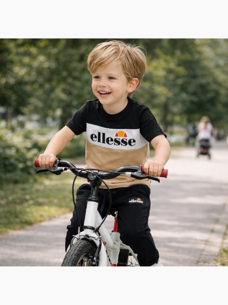 Ellesse - lot de 2 t-shirts manches courtes et jogging Beige - Kiabi