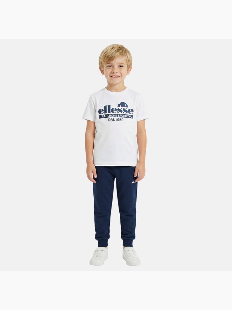 Ellesse - lot de 2 t-shirts manches courtes et jogging Blanc - Kiabi
