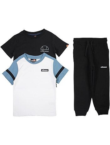 Ellesse - lot de 2 t-shirts manches courtes et pantalon de jogging