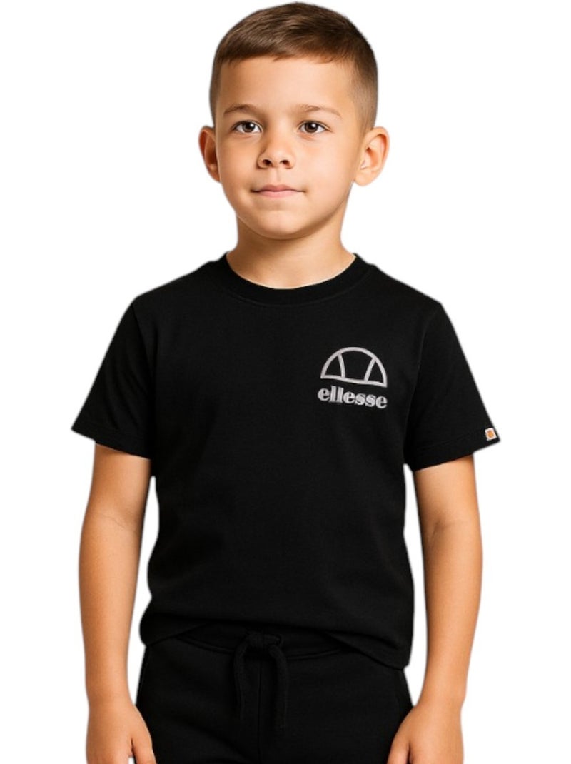 Ellesse - lot de 2 t-shirts manches courtes et pantalon de jogging Blanc - Kiabi