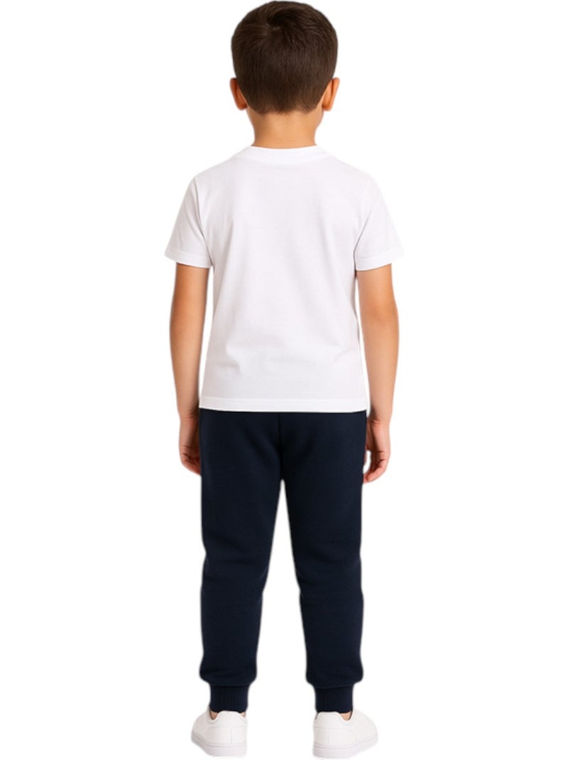 Ellesse - lot de 2 t-shirts manches courtes et pantalon de jogging Bleu marine - Kiabi