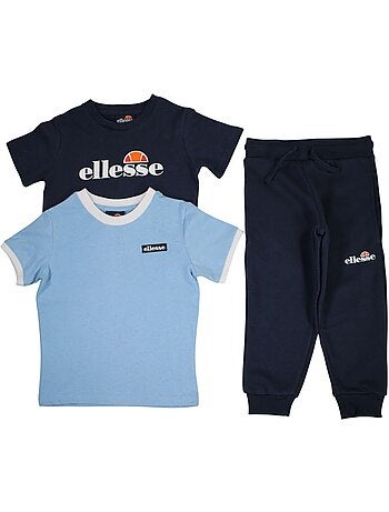 Ellesse - lot de 2 t-shirts manches courtes et pantalon de jogging