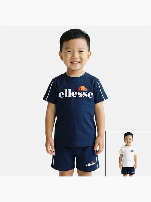 Ellesse - lot de 2 t-shirts manches courtes et short - Kiabi