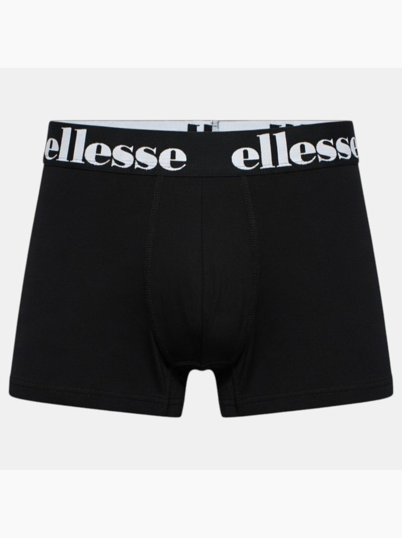 Ellesse - lot de 3 boxers, ceinture élastique Bleu marine - Kiabi