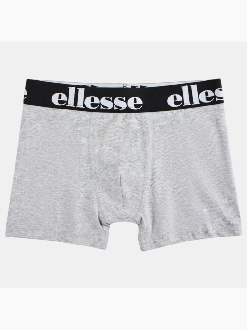 Ellesse - lot de 3 boxers, ceinture élastique Bleu marine - Kiabi