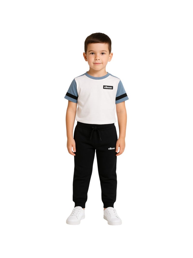 Ellesse - Pack 2 t-shirts et 1 pantalon jogging garçon à imprimé Blanc - Kiabi