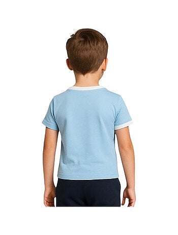 Ellesse - Pack 2 t-shirts et 1 pantalon jogging garçon à imprimé