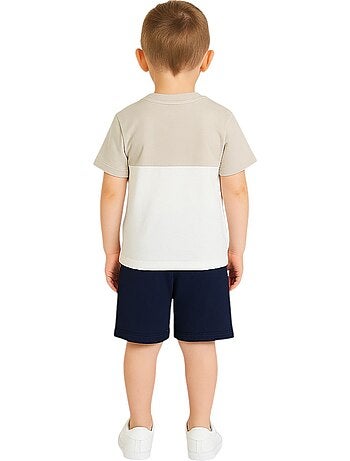 Ellesse - Pack 2 t-shirts et 1 short garçon à imprimé