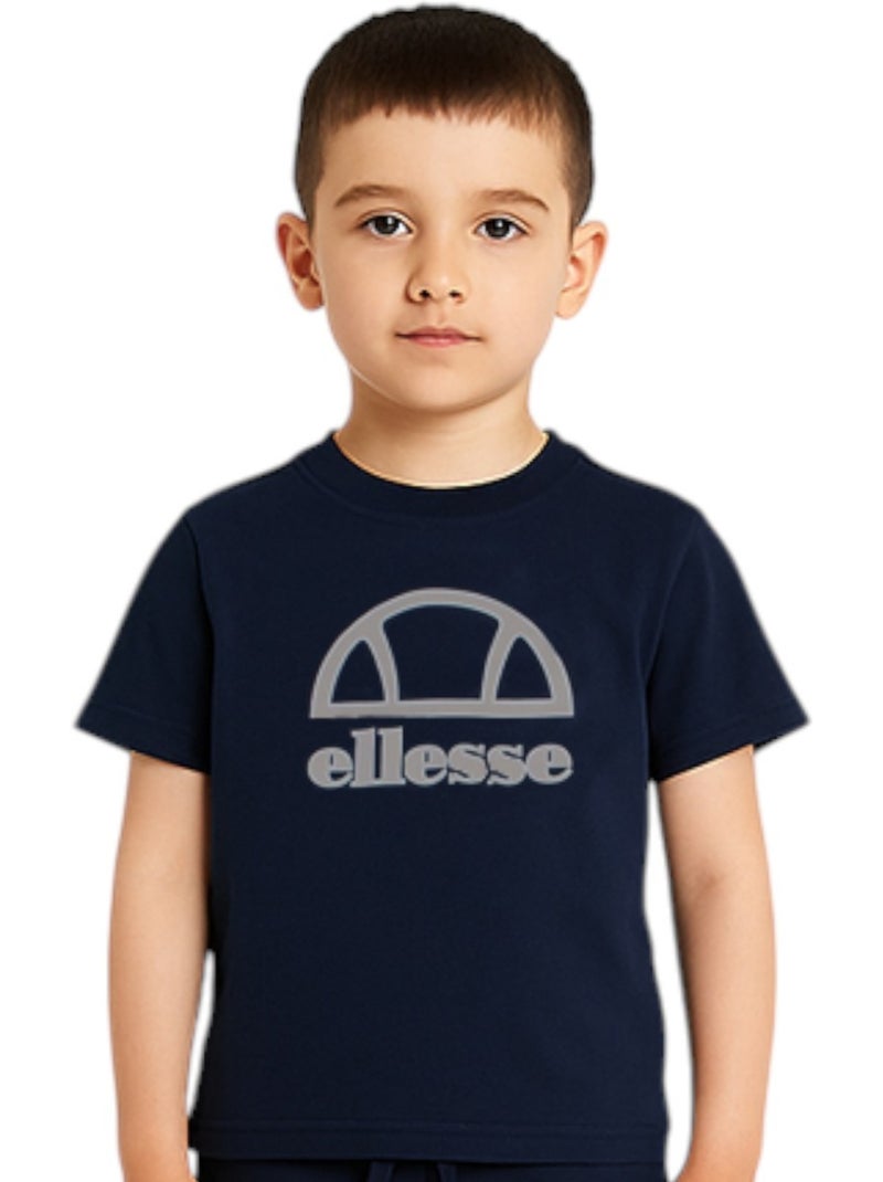 Ellesse - Pack 2 t-shirts et 1 short garçon à imprimé Blanc - Kiabi
