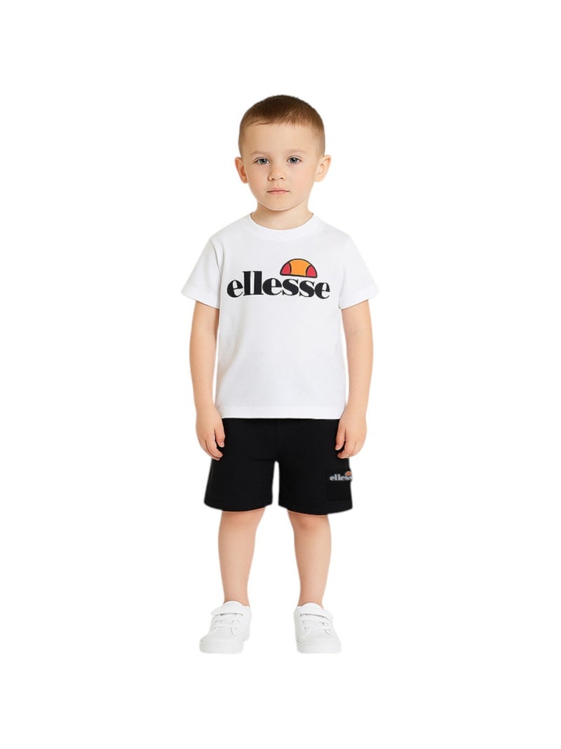 Ellesse - Pack 2 t-shirts et 1 short garçon à imprimé Blanc - Kiabi
