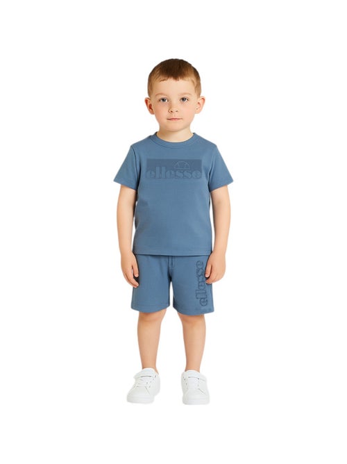 Ellesse - Pack 2 t-shirts et 1 short garçon à imprimé - Kiabi