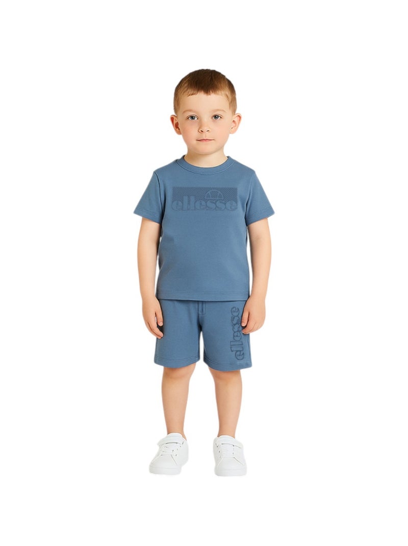 Ellesse - Pack 2 t-shirts et 1 short garçon à imprimé Bleu - Kiabi