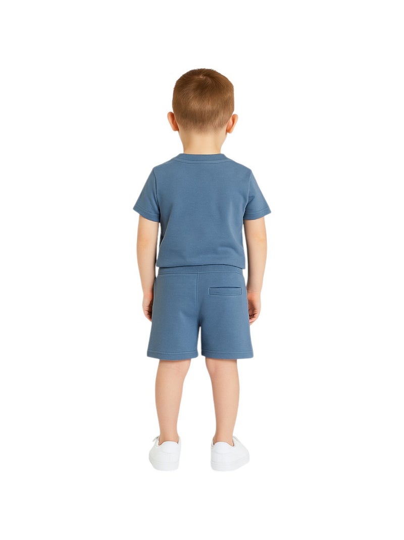 Ellesse - Pack 2 t-shirts et 1 short garçon à imprimé Bleu - Kiabi