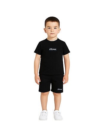 Ellesse - Pack 2 t-shirts et 1 short garçon à imprimé