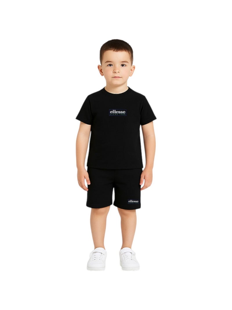 Ellesse - Pack 2 t-shirts et 1 short garçon à imprimé Noir - Kiabi