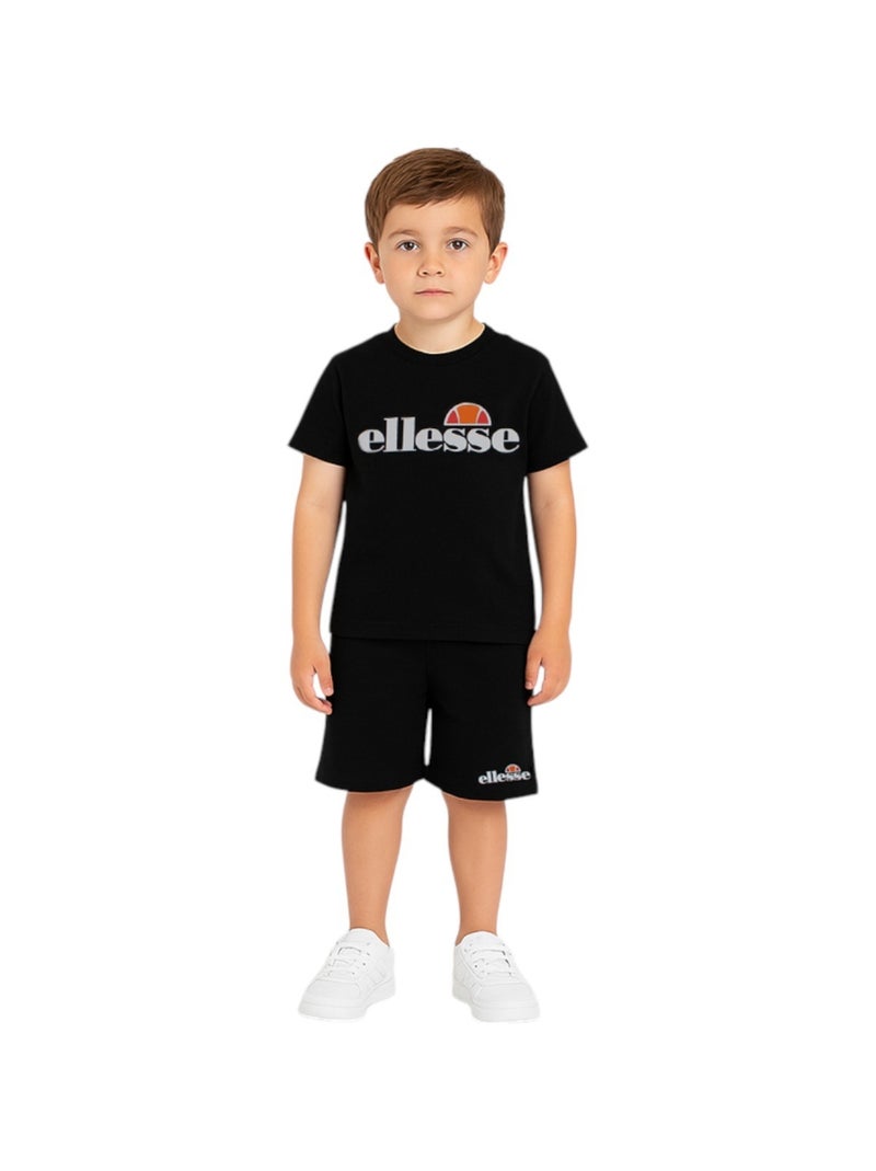 Ellesse - Pack 2 t-shirts et 1 short garçon à imprimé Noir - Kiabi