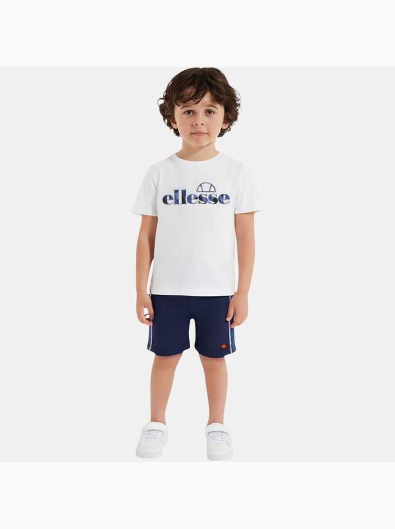 Ellesse - Pack 2 t-shirts et short garçon à imprimé Blanc - Kiabi