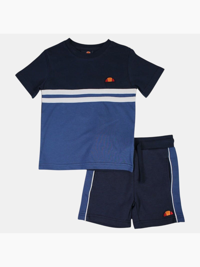 Ellesse - Pack 2 t-shirts et short garçon à imprimé Blanc - Kiabi